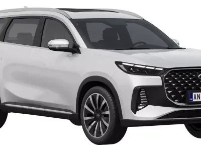 Chery Tiggo 8 2025 3D model