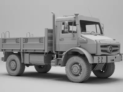Mercedes - Benz Unimog U4023 - U5023 3D model