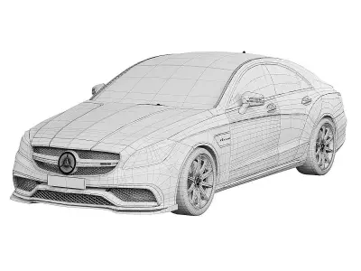 Mercedes CLS63 3D model