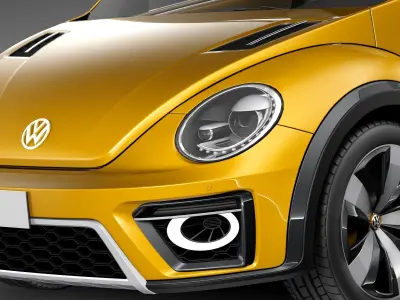 Volkswagen Beetle Dune Concept 2014 3D model