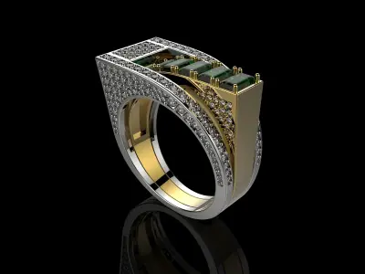 M RINGS N25 3D print model