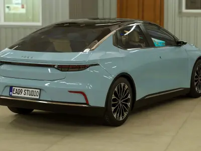 TOGG Concept Sedan 2024 3D model