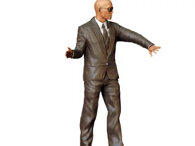 N1 Bodyguard taking care of celebrity 3D print model