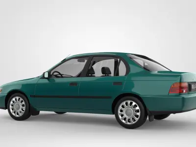 Toyota Corolla AE101 3D model