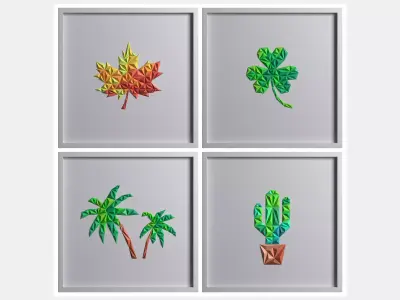 Paper ArtWork 10 3D model