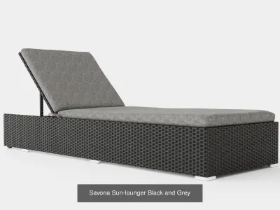 Collection of Sunbed - 4 Models