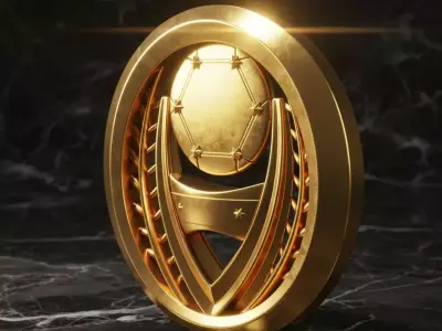 Luxury Gold Emblem 3D print model