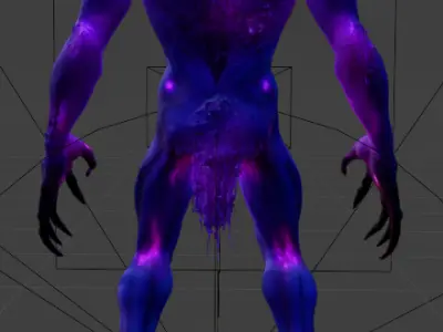 The Memory Leech Low-poly 3D model