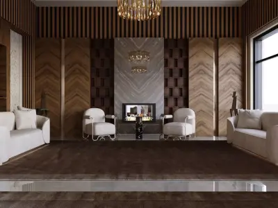 Interior - Livingroom - 211123 3D model