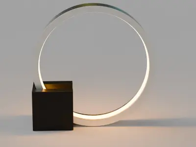 Modell of lamp for interior Free low-poly 3D model