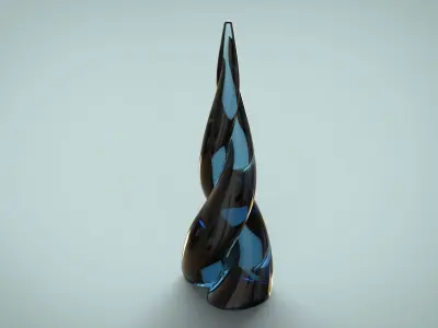 Candle Geometric forme 3D print model