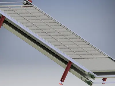Conveyor Model belt 3D model