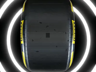 F1 2022 Tire 3D model