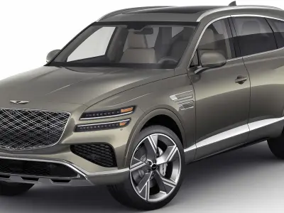 Genesis GV80 2025 3D model