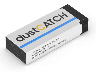 Eraser dust catch box 3D model
