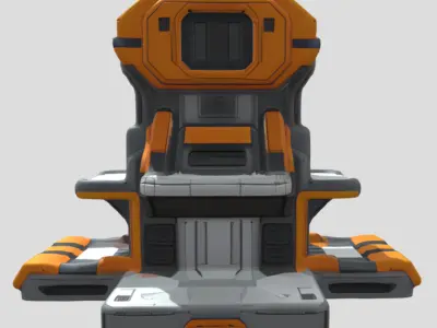 Building Structure 3D Model PBR Textured Architecture Asset Low-poly 3D model