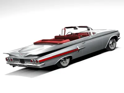 Chevrolet Impala Convertible 1960 3D model