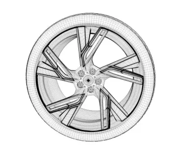 RS3 Wheel 3D model