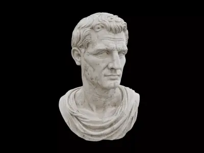 julius Caesar Bust 3D model