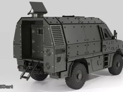 GFF4 GRYZZLY  3D print model