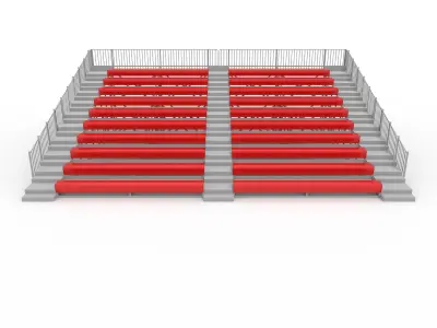 Bleachers 55 3D model