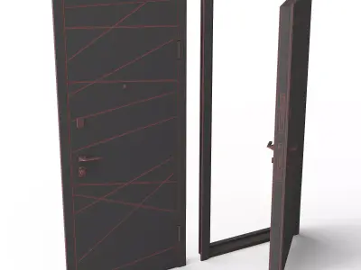 Panela Door 3D model
