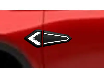CAR EXTERIOR SIDE VENT GARNISH 3D print model