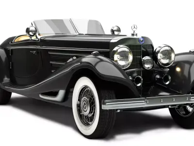 Mercedes Benz 540K 3D model