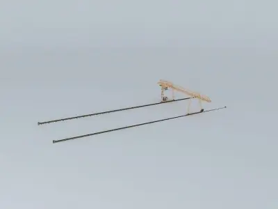 GornjoIbarski Crane 3D model