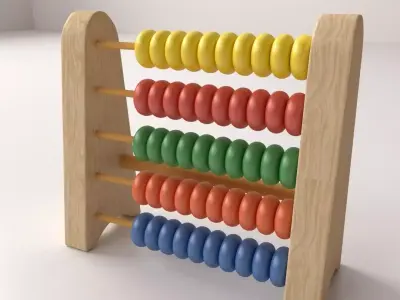 Abacus v2 3D model