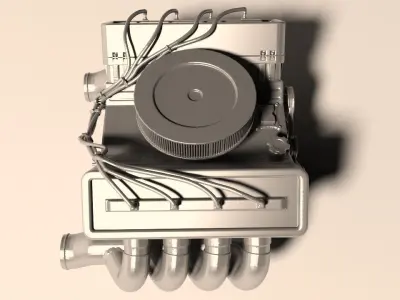 engine for 3DPrint 3D print model