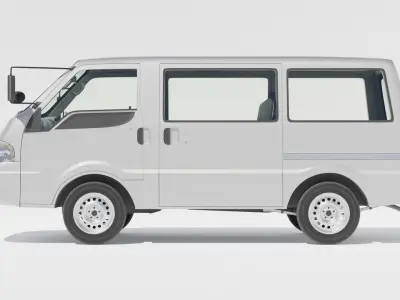 Mazda Bongo 1999 Low-poly 3D model