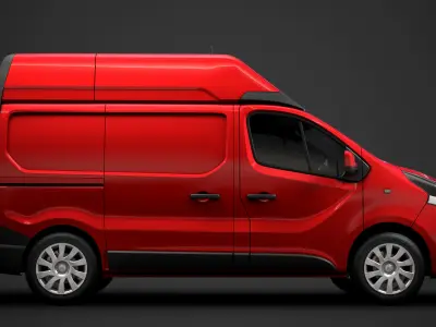 Vauxhall Vivaro Van L1H2 2018 3D model