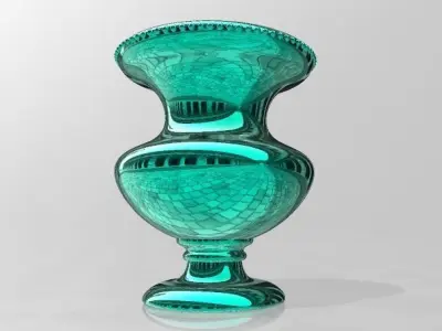 Contemporary vase 3D print model