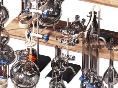Chemistry dishes n2 3D model
