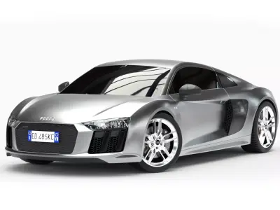 Audi R8 2016 3D model