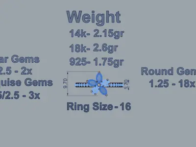 Tiffany Ring  3D print model