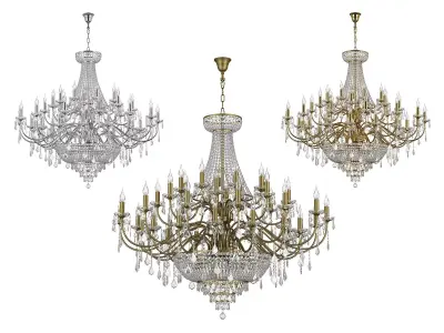 70051x Classic Osgona Chandelier 3D model