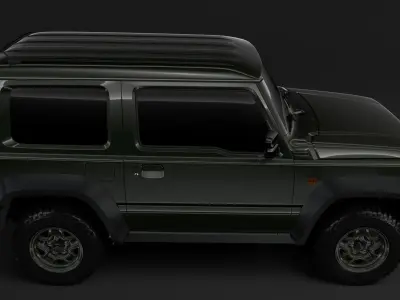 Suzuki Jimny Sierra JL 2020 3D model