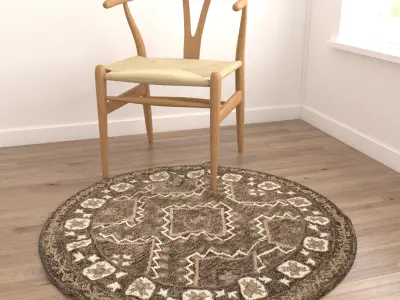 Rugs No 360 Low-poly 3D model
