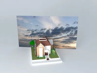 Antique House Free 3D model