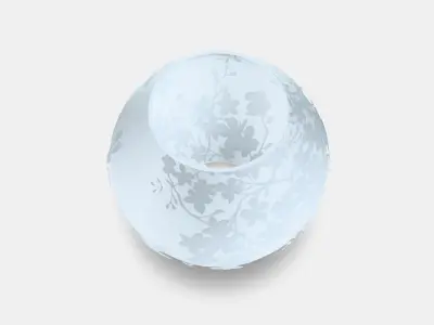 KNUBBIG Table lamp Low-poly 3D model