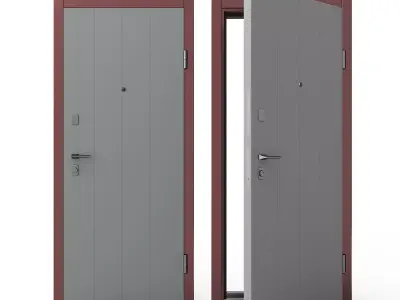Canan Door 3D model