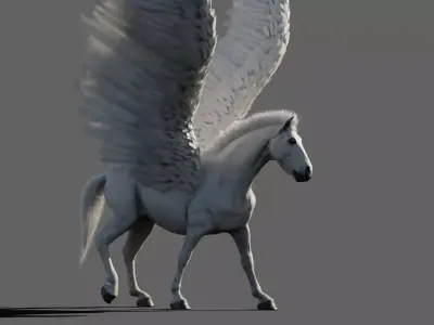 Pegasus 3D model