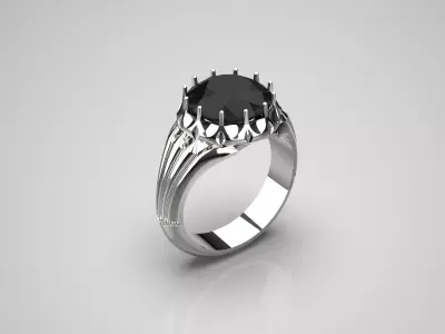 man ring mr0098 3D print model