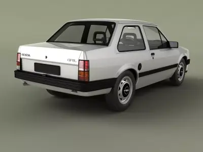 Opel Corsa A TR 3D model