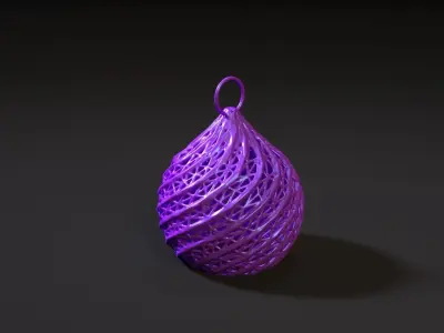 Christmas Ball 3D print model purchase