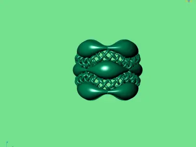Women Plain Ring 3DM STL Models Womens Ring 3dmodels 3D 3D print model