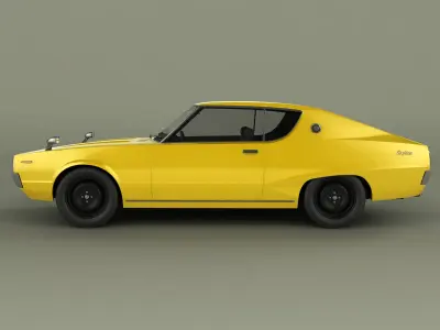 Datsun Skyline 240K GT 3D model