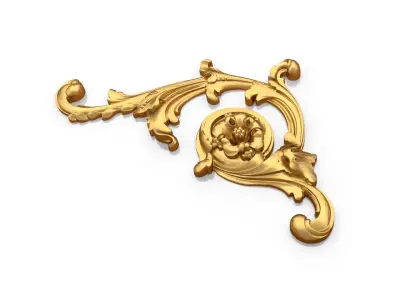 Classic decor ornament 138 3D model
